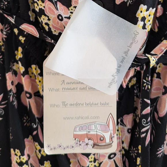 BNWT Rahi Cali High Low Ruffle Dress Size S - Picture 8 of 8